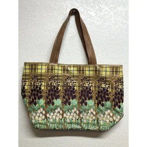 Plenty by Tracy Reese Shoulder Bag Purse Tote NWOT Floral Spring Never Used